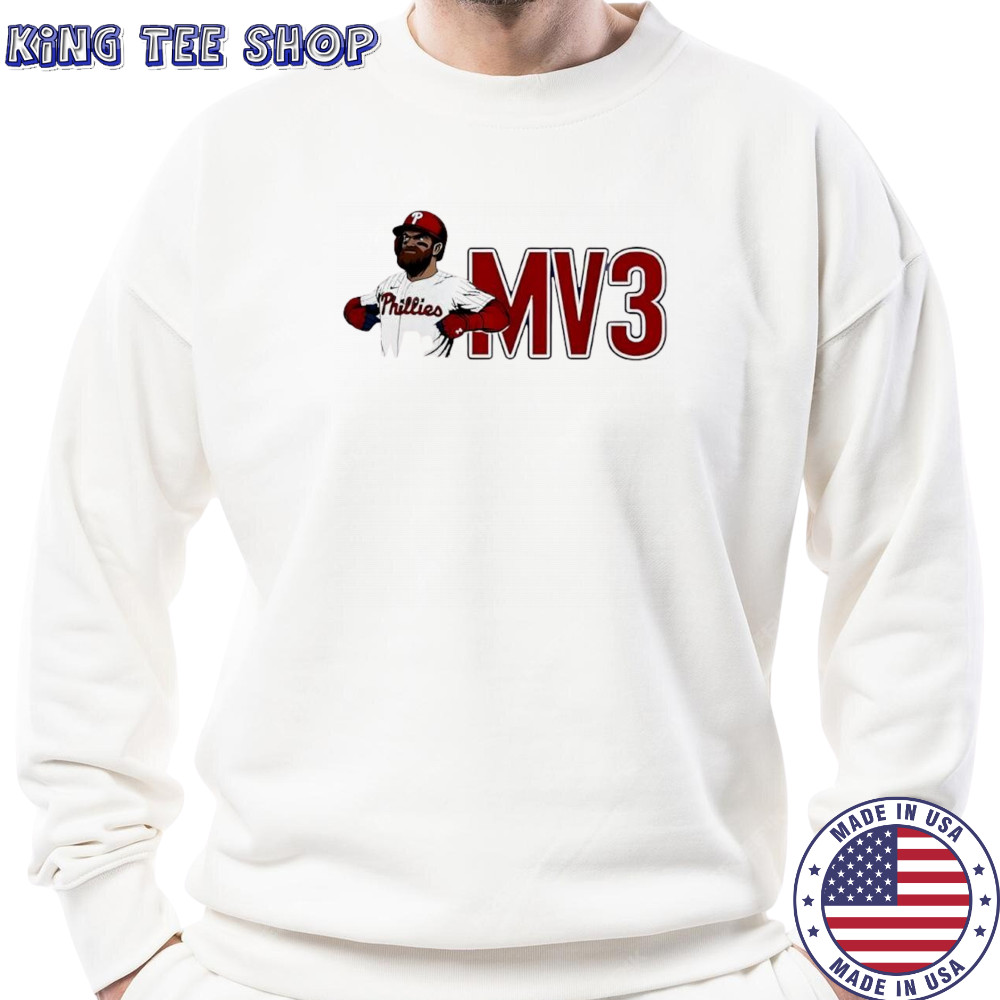 Kyle Schwarber MV3 Philadelphia Phillies baseball shirt Sweatshirt