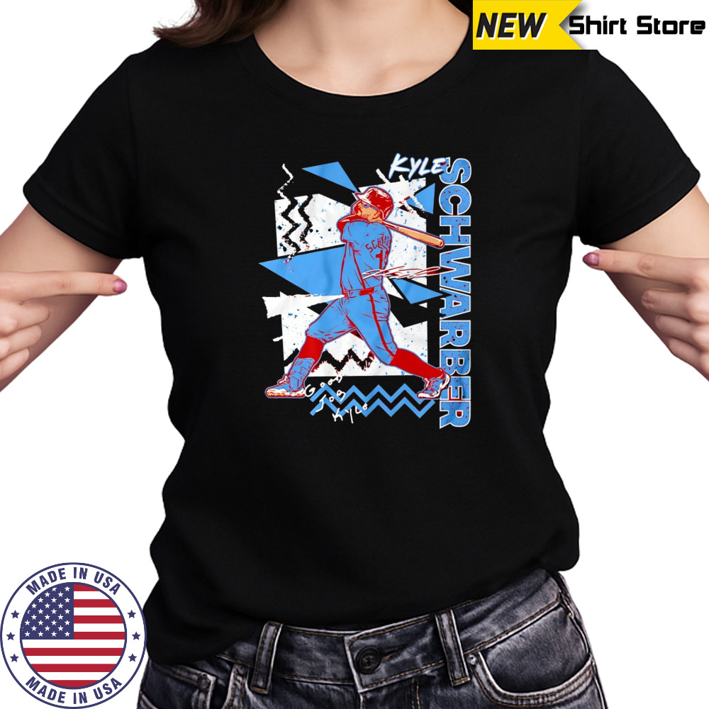 Kyle Schwarber Philadelphia Phillies MLB 90s Style shirt Women's T-shirt