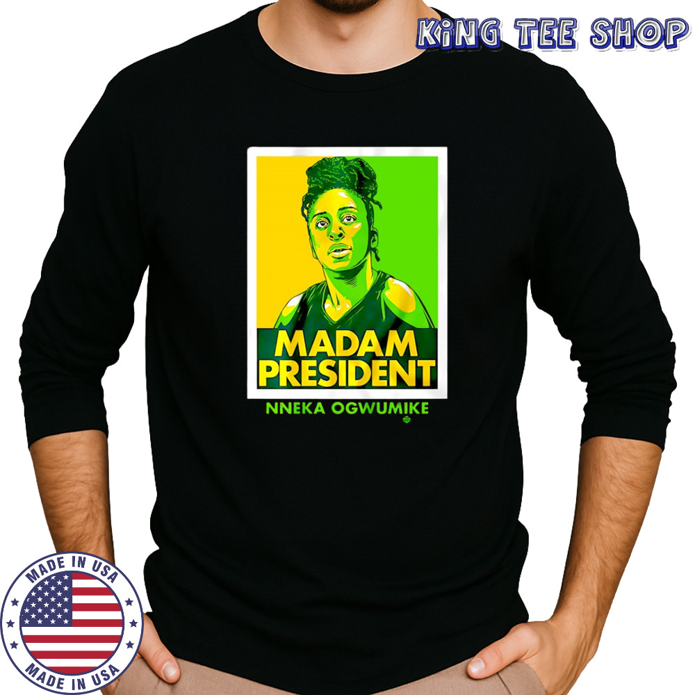 Nneka Ogwumike Seattle Storm WNBA Madam president shirt Long Sleeved