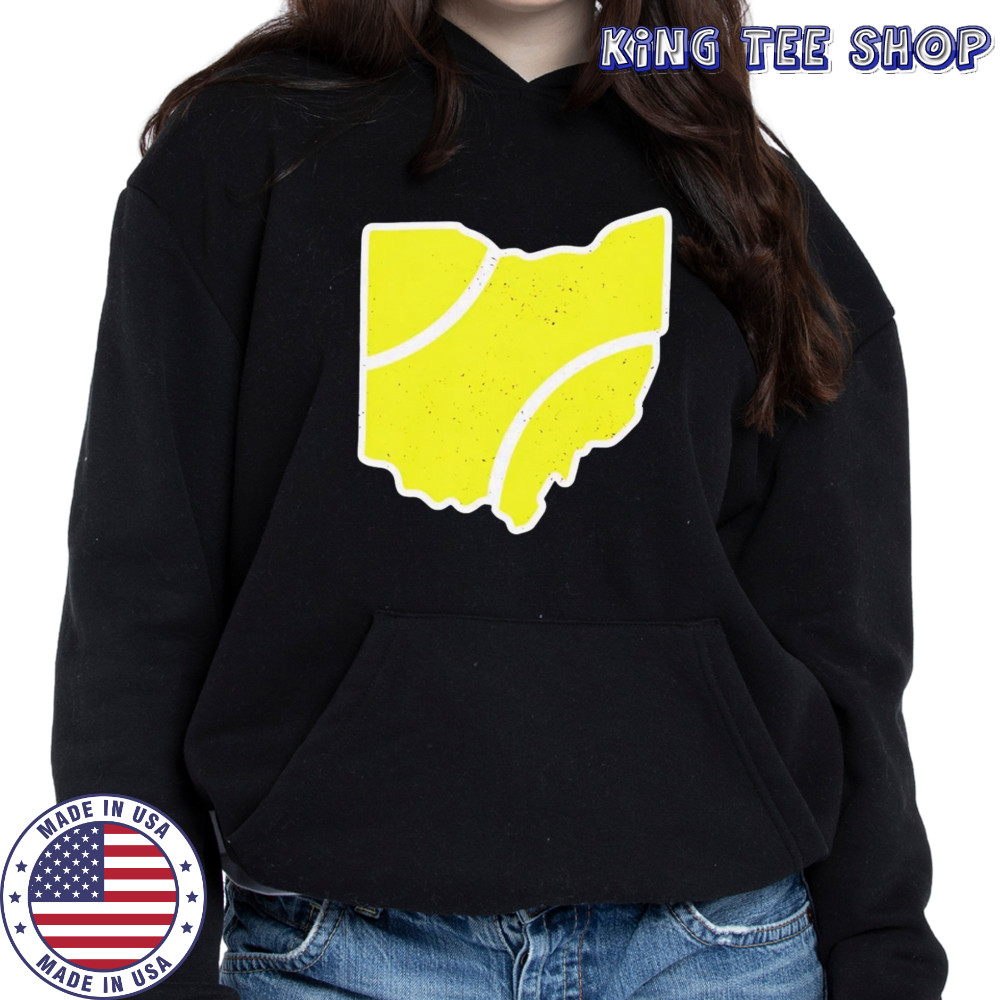 Ohio tennis ball map shirt Hoodie