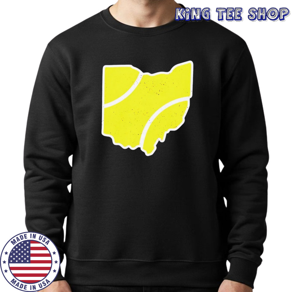 Ohio tennis ball map shirt Sweatshirt