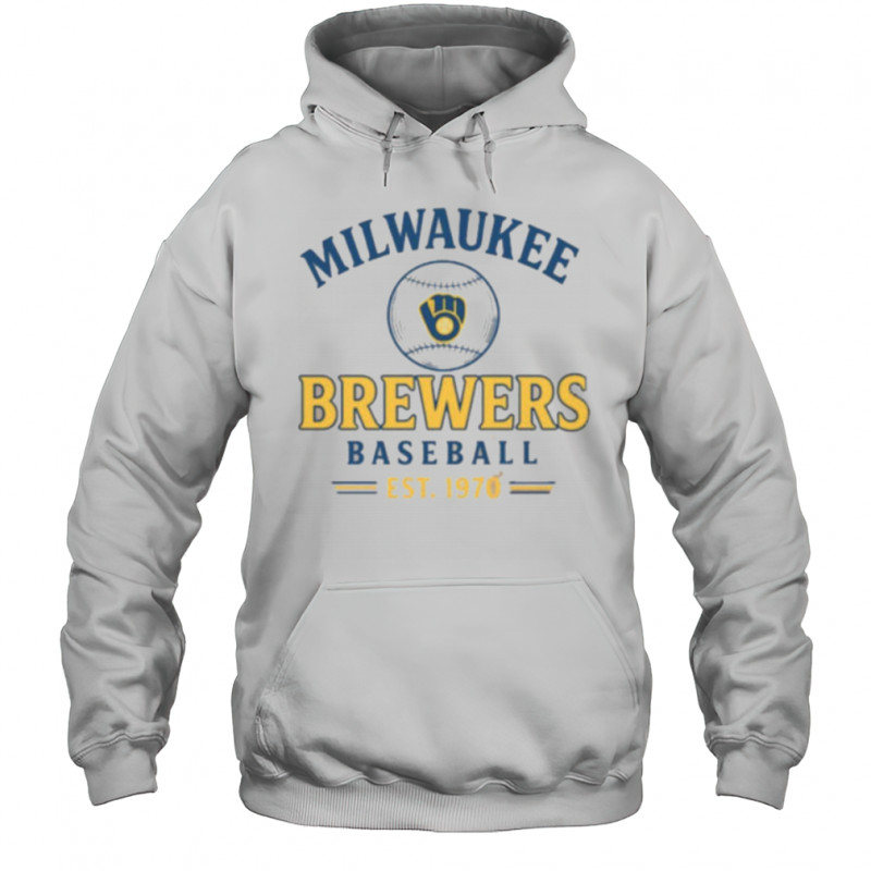 Retro Milwaukee Baseball est 1970 Shirt Hoodie