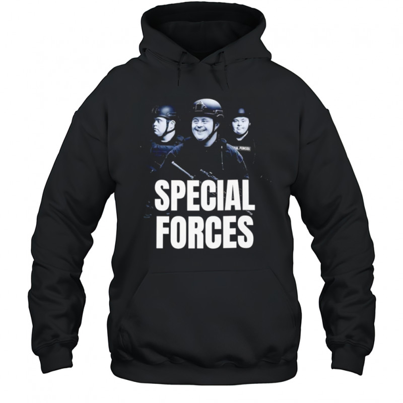 Special forces down shirt Hoodie