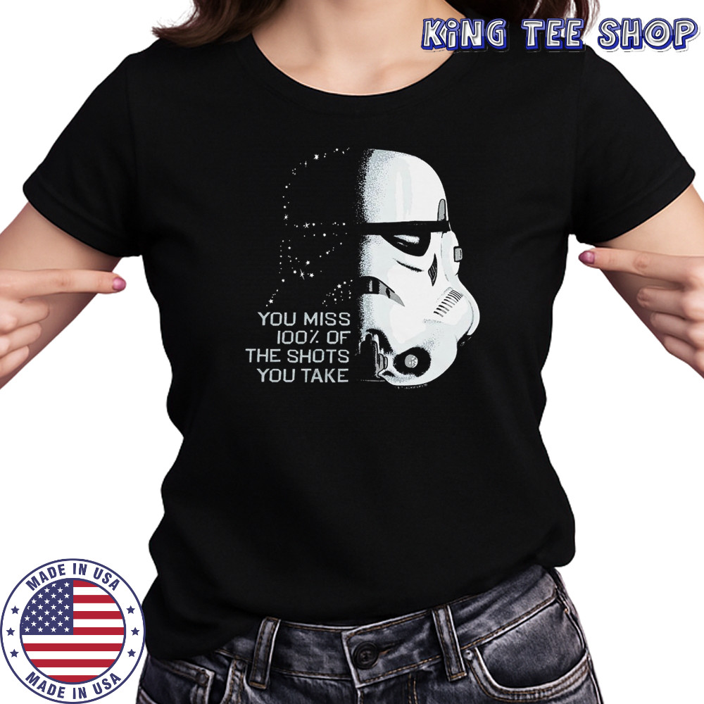 Star Wars you miss 100% of the shots you take shirt Women's T-shirt