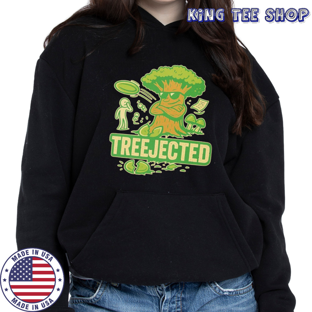 Treejected disc golf shirt Hoodie