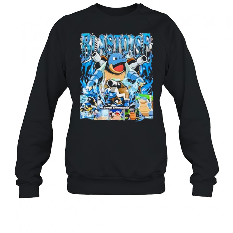 Vintage Pokemon blastoise game changers shirt Sweatshirt