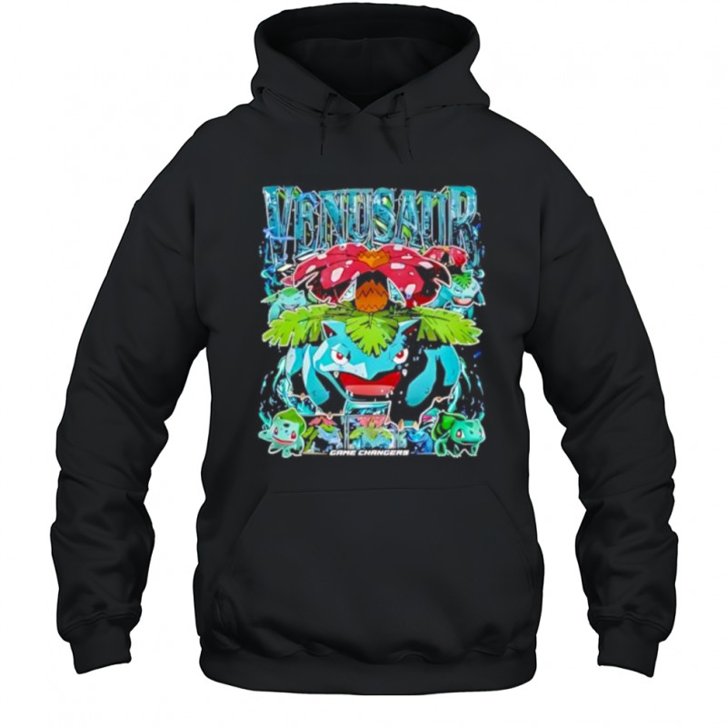 Vintage Pokemon venusaur game changers shirt Hoodie