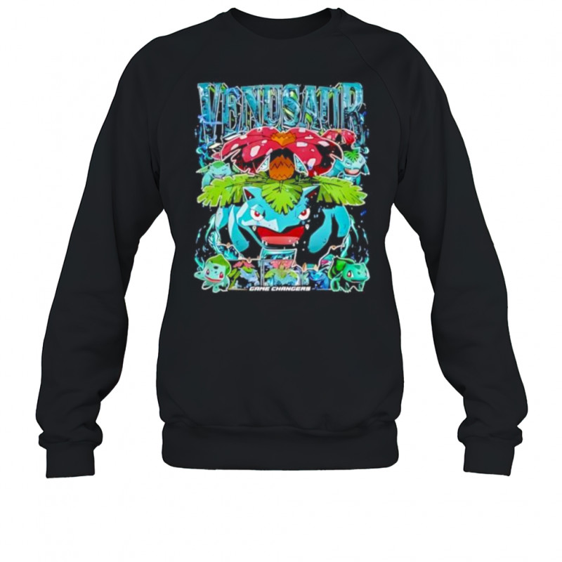 Vintage Pokemon venusaur game changers shirt Sweatshirt