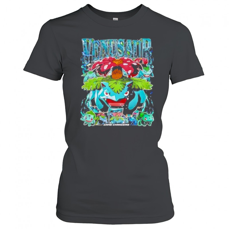 Vintage Pokemon venusaur game changers shirt Women's T-shirt