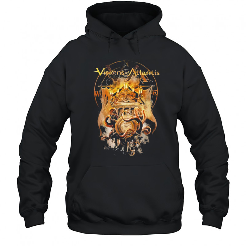 Visions Of Atlantis Clocks T-shirt Hoodie