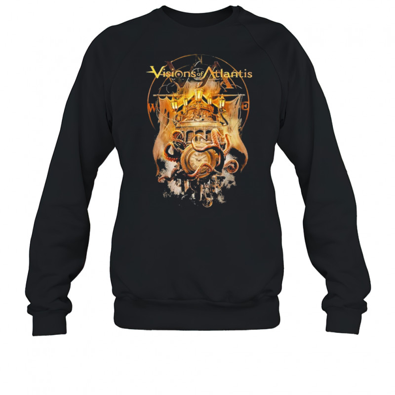 Visions Of Atlantis Clocks T-shirt Sweatshirt