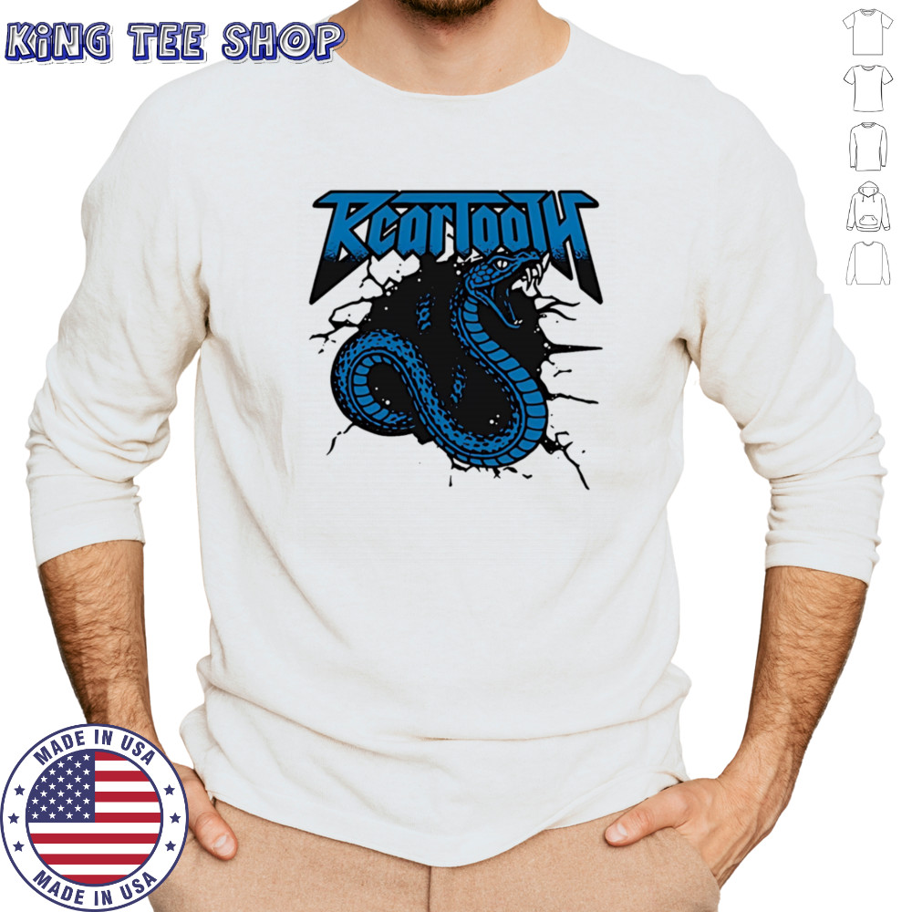Beartooth blue snake shirt Long Sleeved