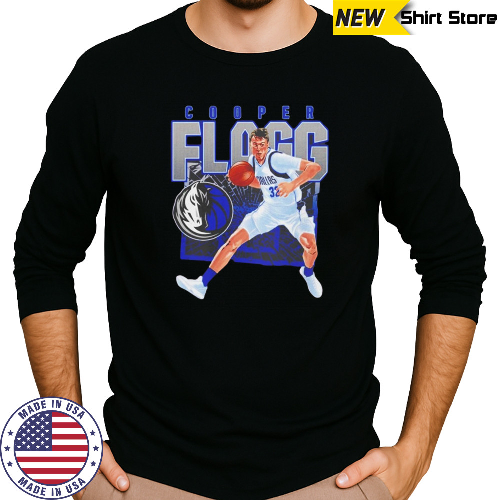 Cooper Flagg Dallas Mavericks NBA shirt Long Sleeved