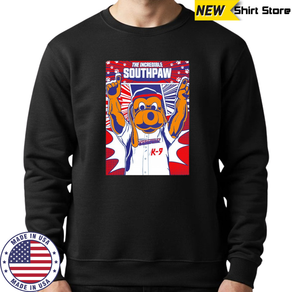 Jacksonville Jumbo Shrimp the incredible southpaw shirt Sweatshirt