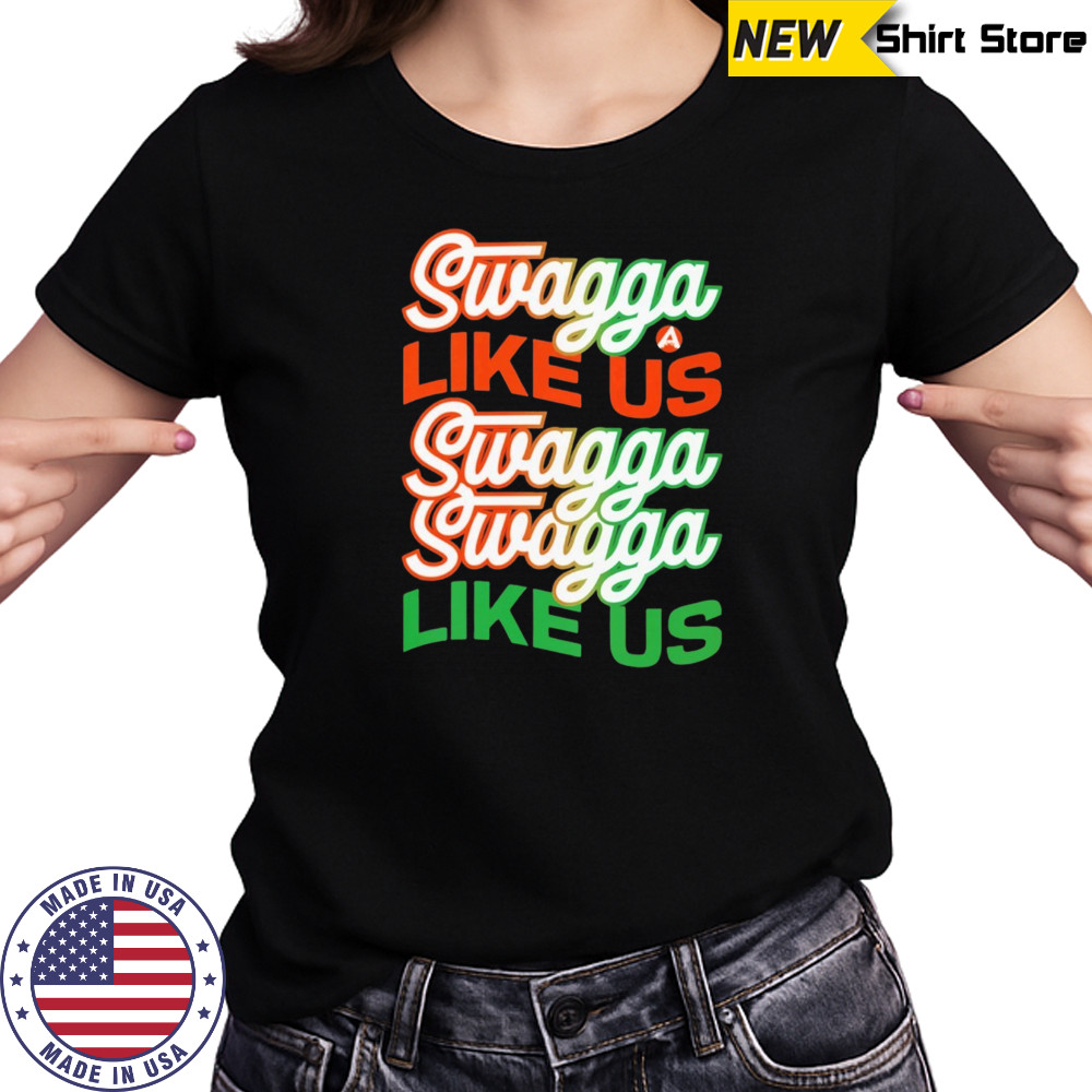 Miami Hurricanes swagga like us shirt Women's T-shirt