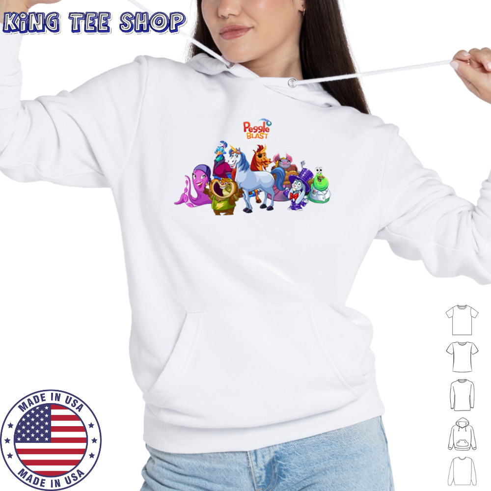 Peggle blast characters shirt Hoodie