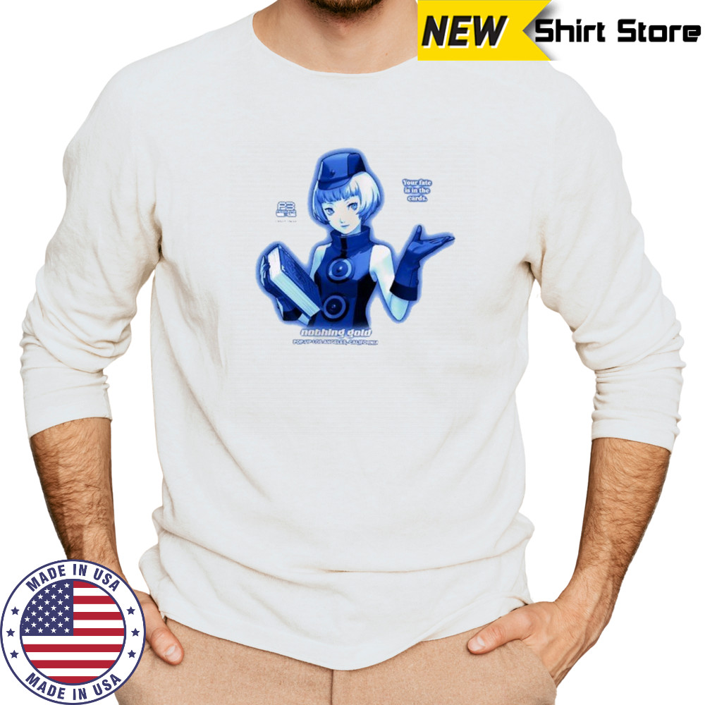 Persona 3 Reload your fate is in the cards shirt Long Sleeved