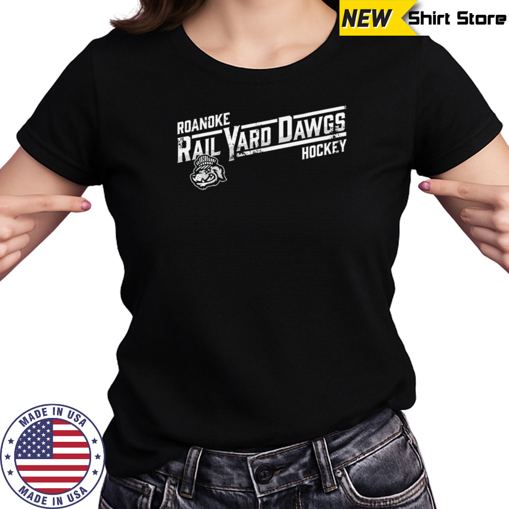 Roanoke Rail Yard Dawgs hockey logo shirt Women's T-shirt