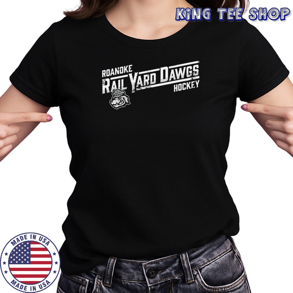 Roanoke Rail Yard Dawgs hockey logo shirt Women's T-shirt