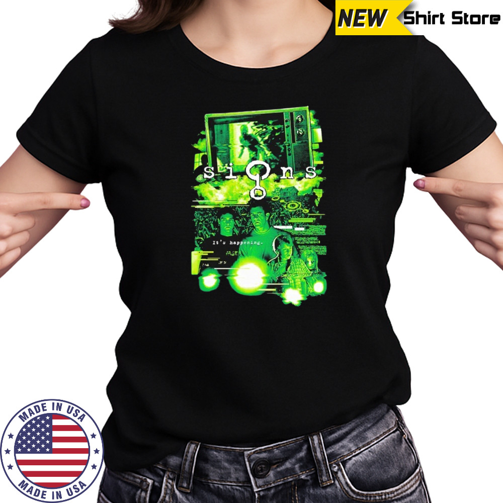 Signs the invasion poster 2002 shirt Women's T-shirt