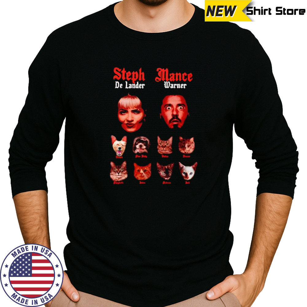 Steph De Lander and Mance Warner shirt Long Sleeved