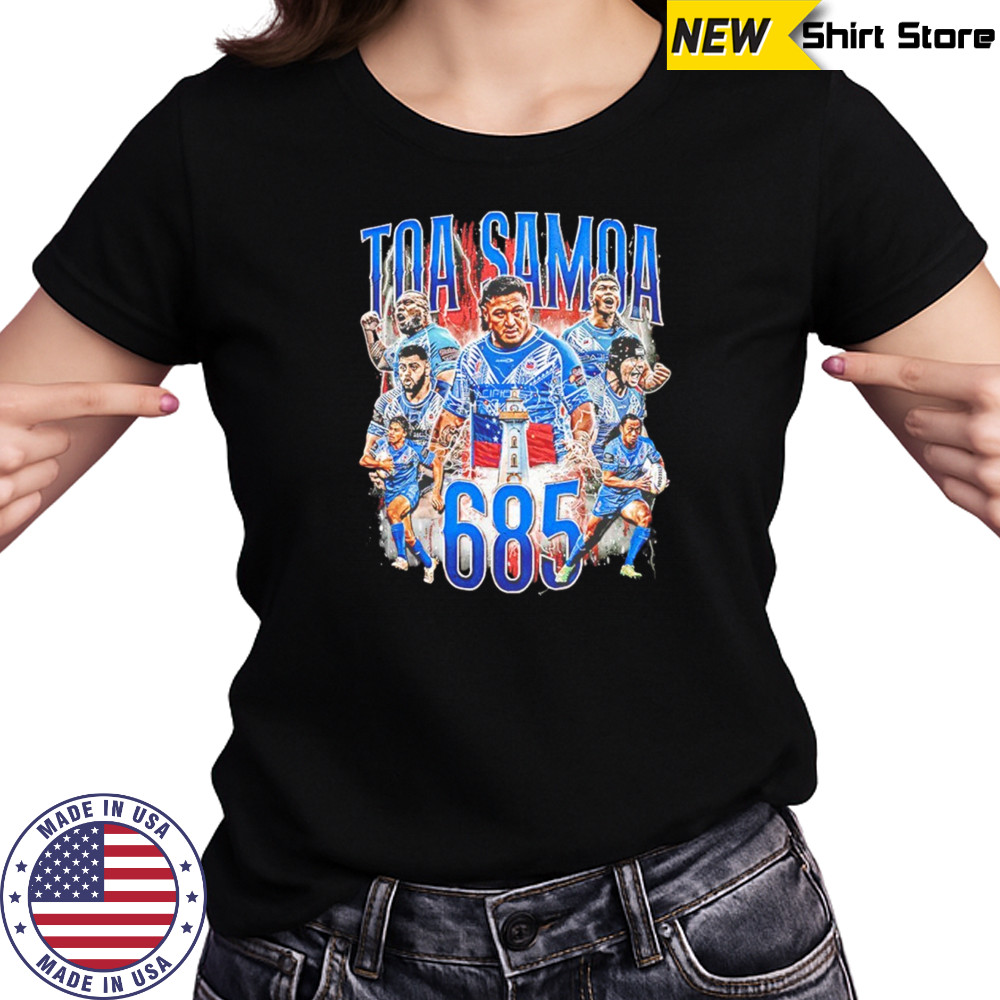 Toa Samoa Rugby League graphic shirt Women's T-shirt