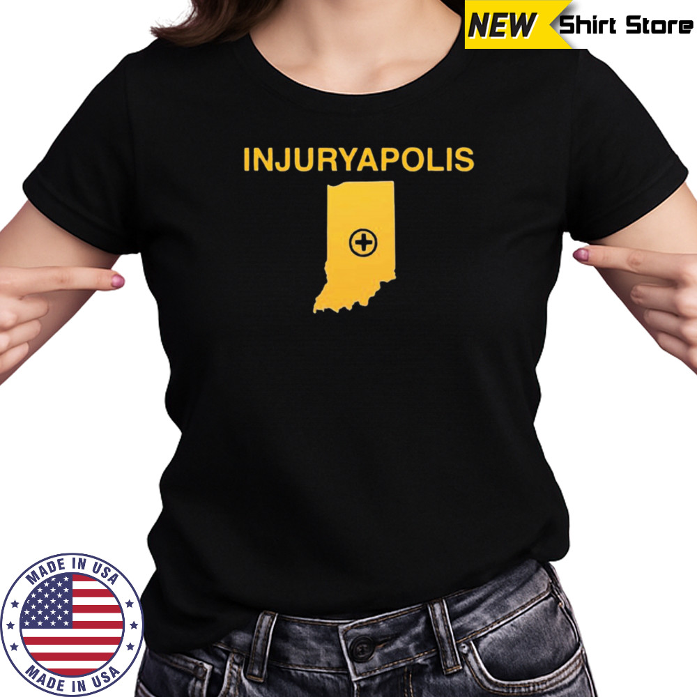 Tyler Smith wearing Injuryapolis shirt Women's T-shirt