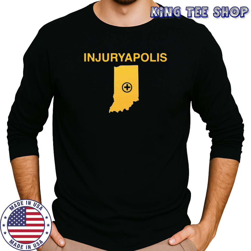 Tyler Smith wearing Injuryapolis shirt Long Sleeved