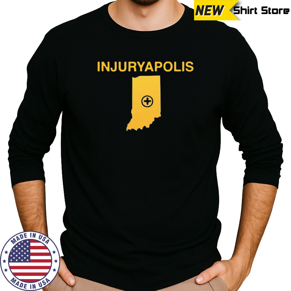 Tyler Smith wearing Injuryapolis shirt Long Sleeved