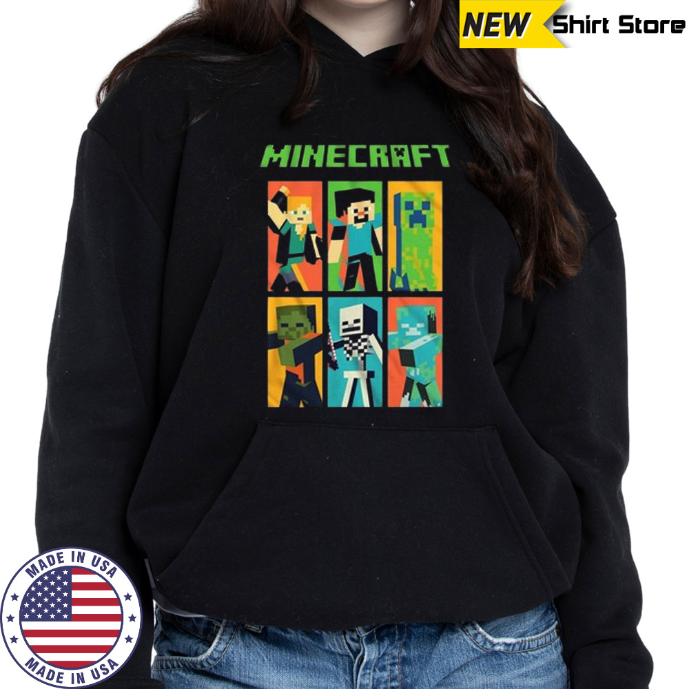 A Minecraft Movie Steve Cosplay Costume T-shirt Hoodie
