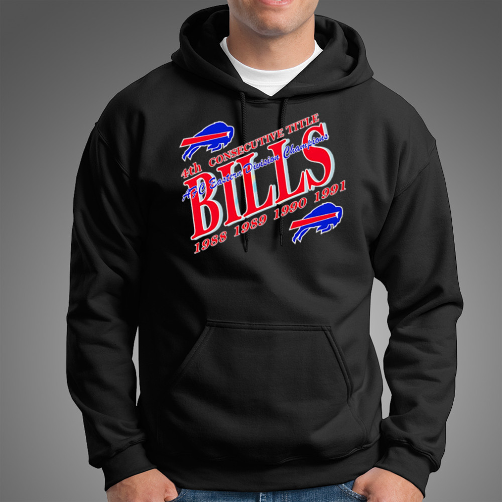 Buffalo Bills 4Th Consecutive Title Nfl Football Silhouette Cut Files shirt Hoodie