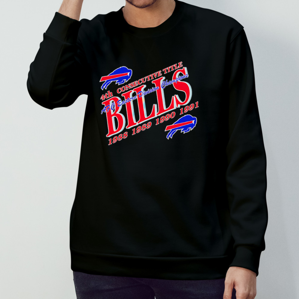 Buffalo Bills 4Th Consecutive Title Nfl Football Silhouette Cut Files shirt Sweatshirt