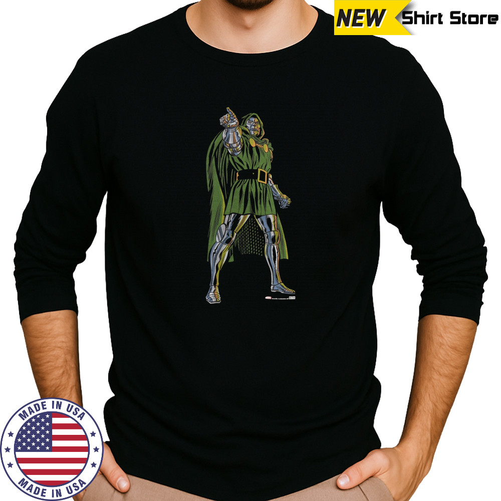 Kith X Marvel DR DOOM Vintage Tee Long Sleeved