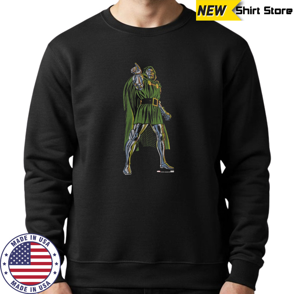 Kith X Marvel DR DOOM Vintage Tee Sweatshirt