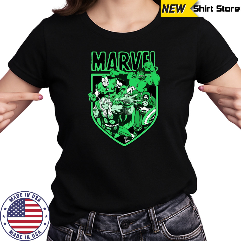 Marvel Avengers Shield Logo T Shirt Women's T-shirt