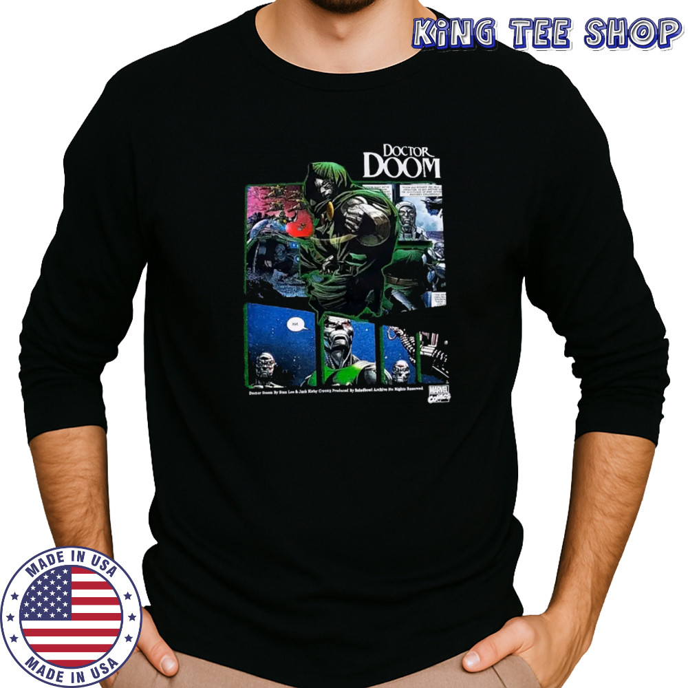 Marvel Comics Doctor Doom Shirt Long Sleeved