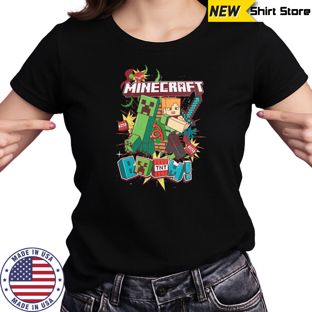 Minecraft Boom T-Shirt Women's T-shirt