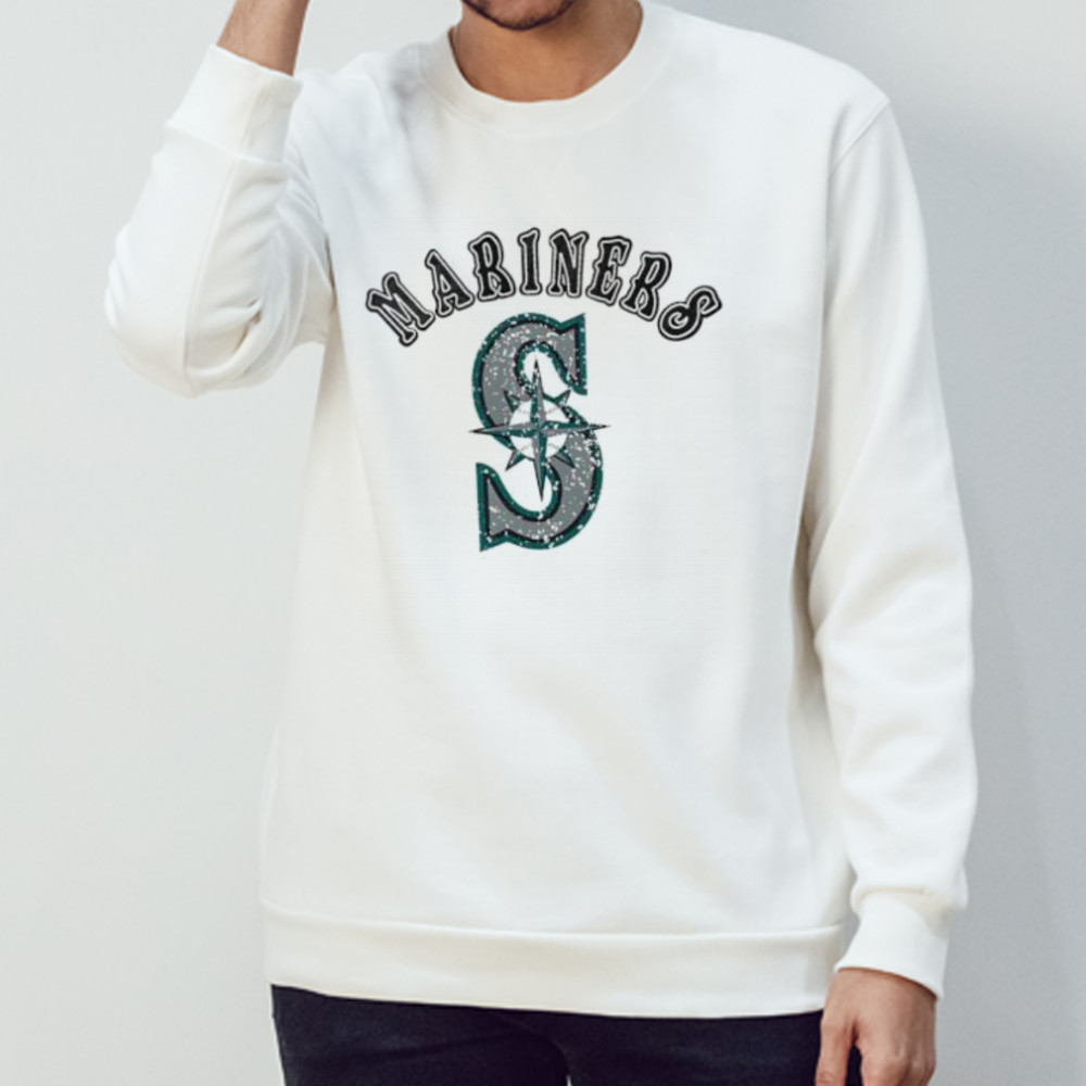 Seattle Mariners Rebel Athletics Stacked Logo shirt Sweatshirt