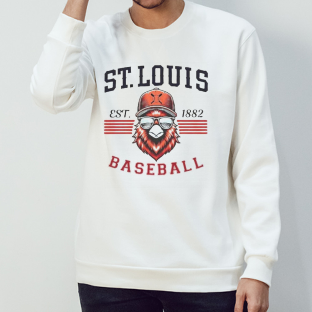 St Louis Baseball Vintage Style Shirt Sweatshirt