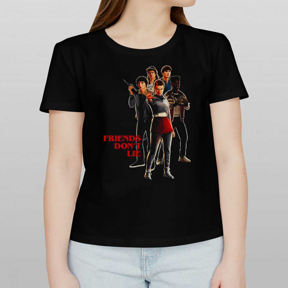 Stranger Things friends don’t lie vintage shirt Women's T-shirt