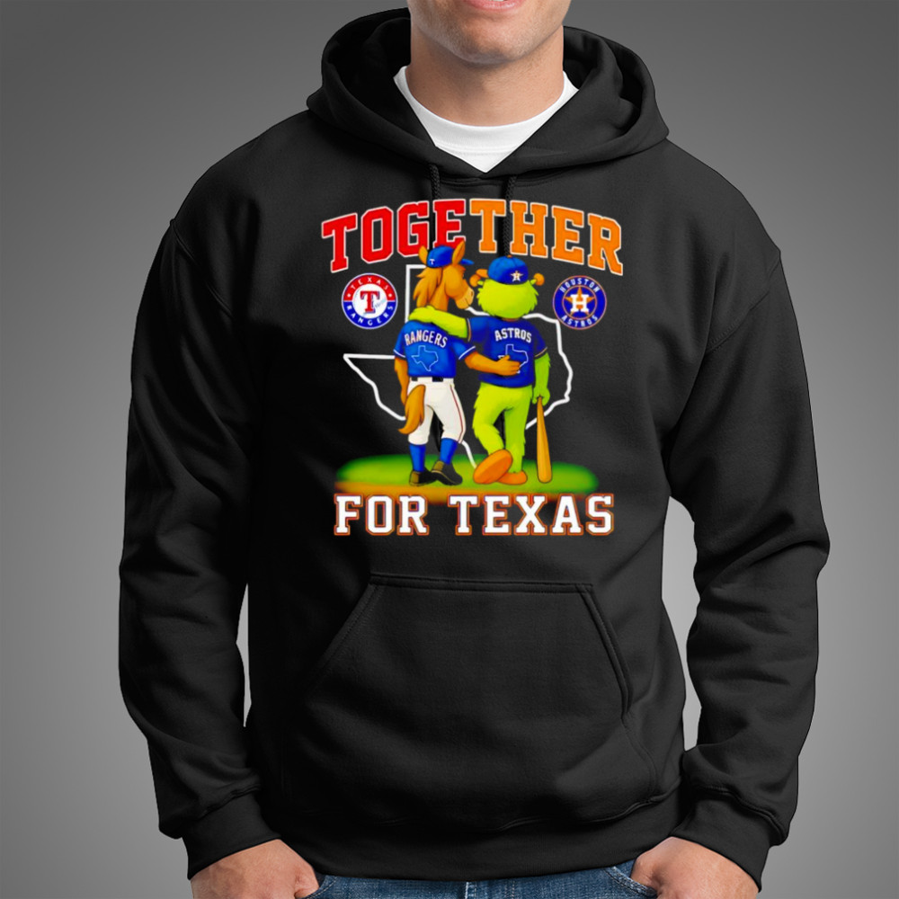 Together for Texas mascot shirt Hoodie