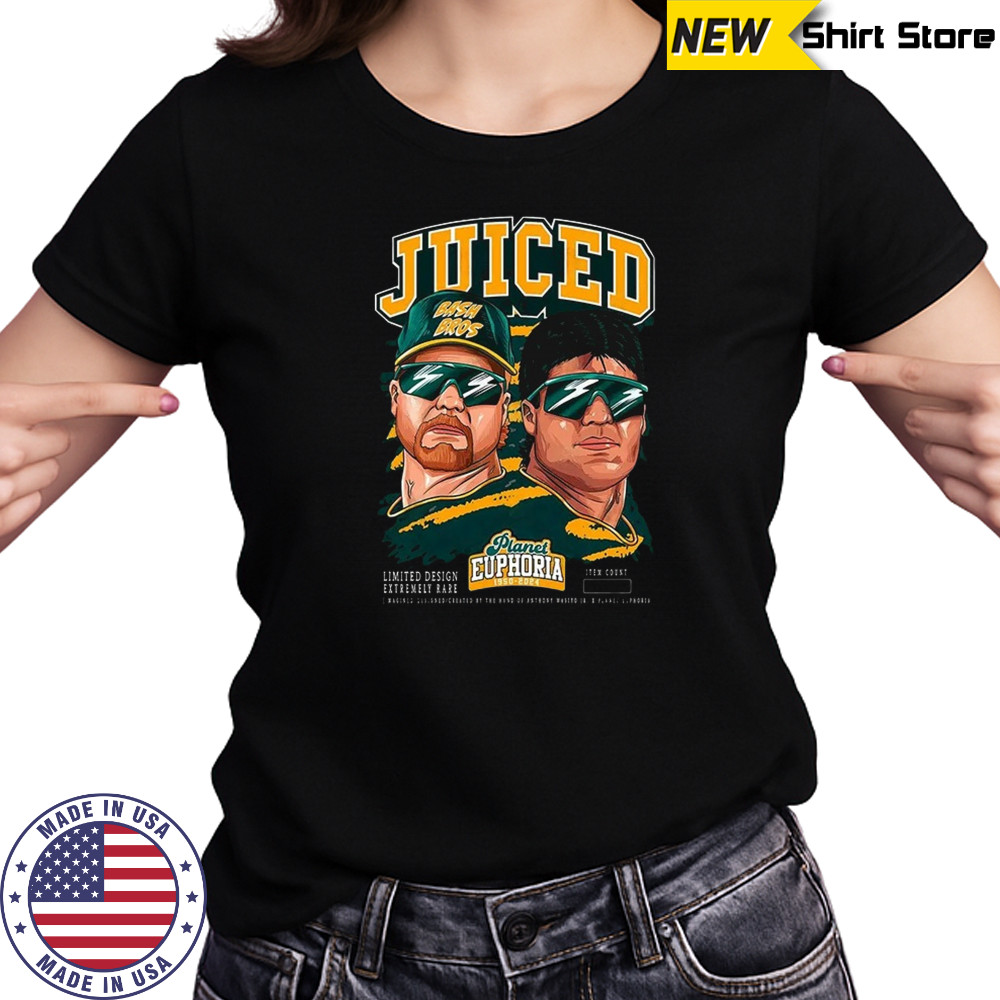 Juiced Bash Bros Mark McGwire and Jose Canseco shirt Women's T-shirt