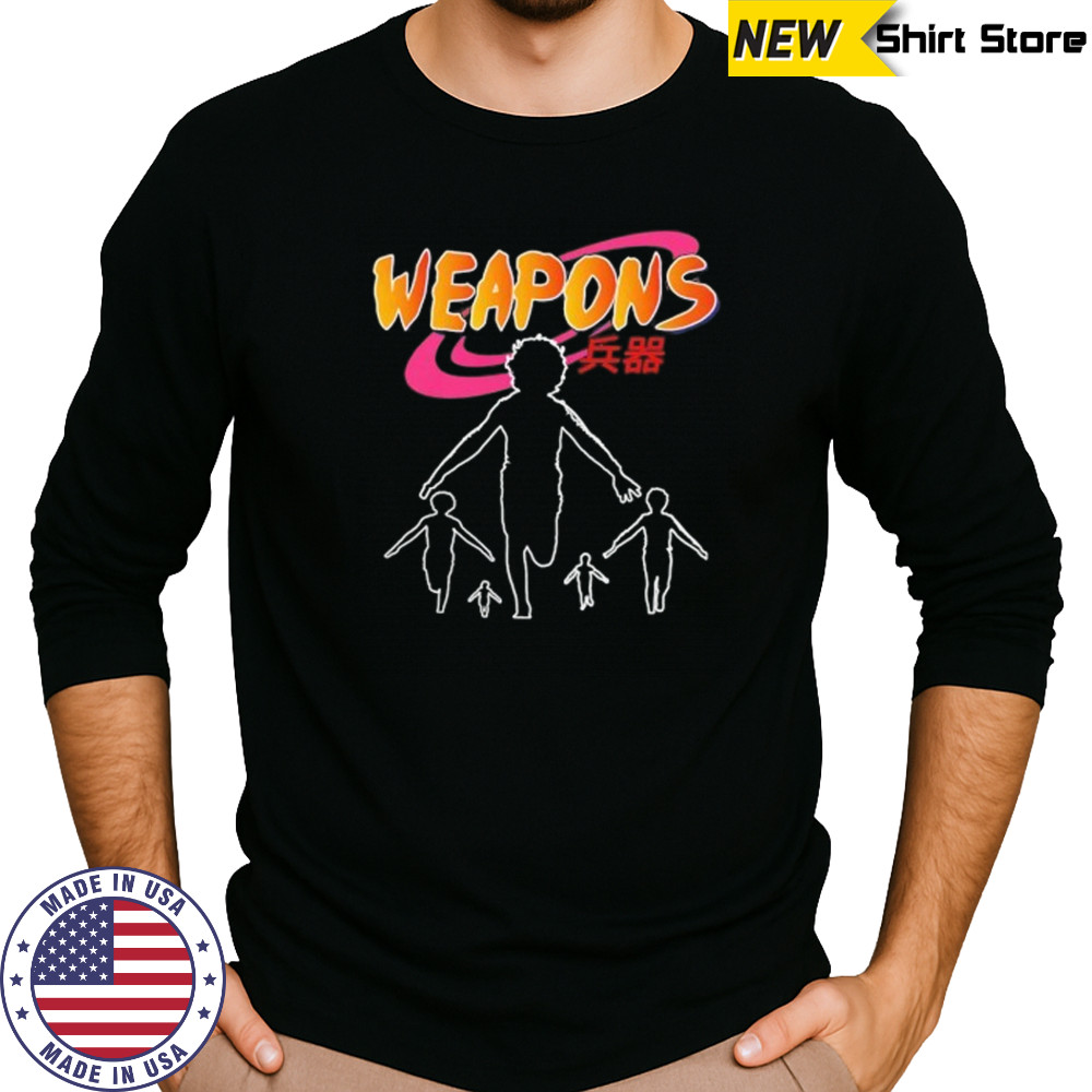 Weapons anime shirt Long Sleeved