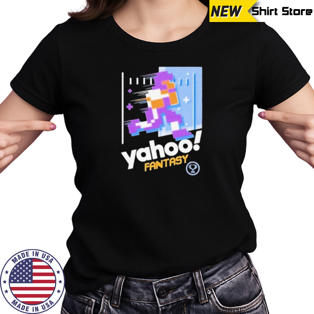 Yahoo fantasy 8 bit shirt Women's T-shirt