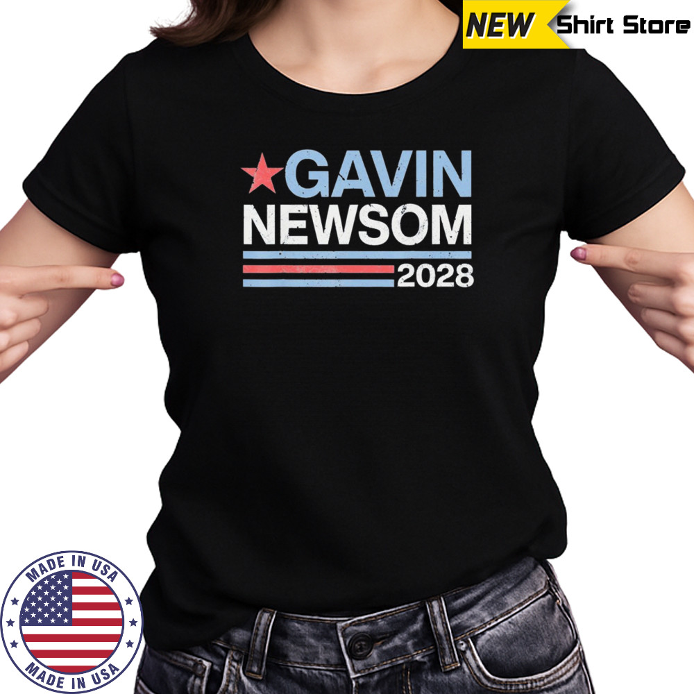 Gavin Newsom 2028 president 48 election campaign shirt Women's T-shirt