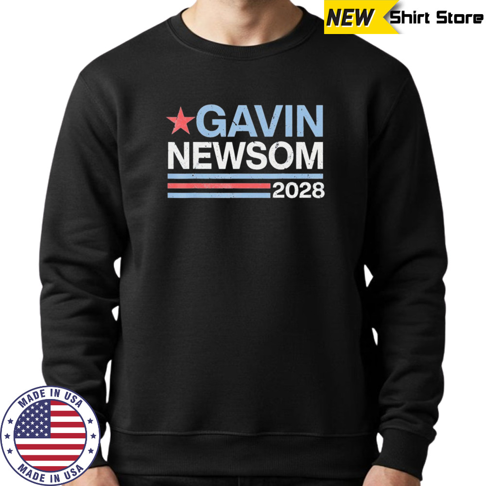 Gavin Newsom 2028 president 48 election campaign shirt Sweatshirt