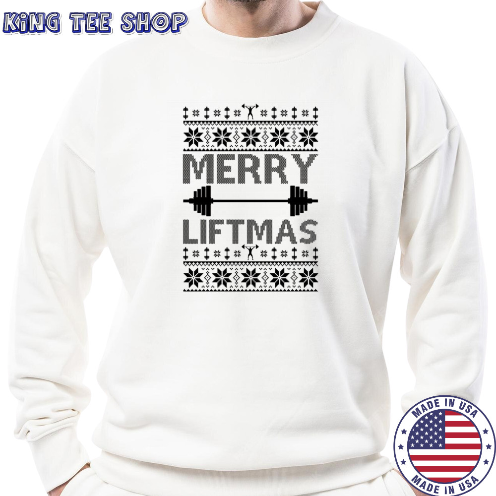 Merry liftmas Ugly Christmas sweatshirt Sweatshirt