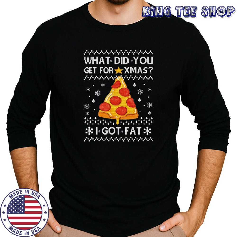 What did you get for xmas I got fat Ugly Christmas sweatshirt Long Sleeved