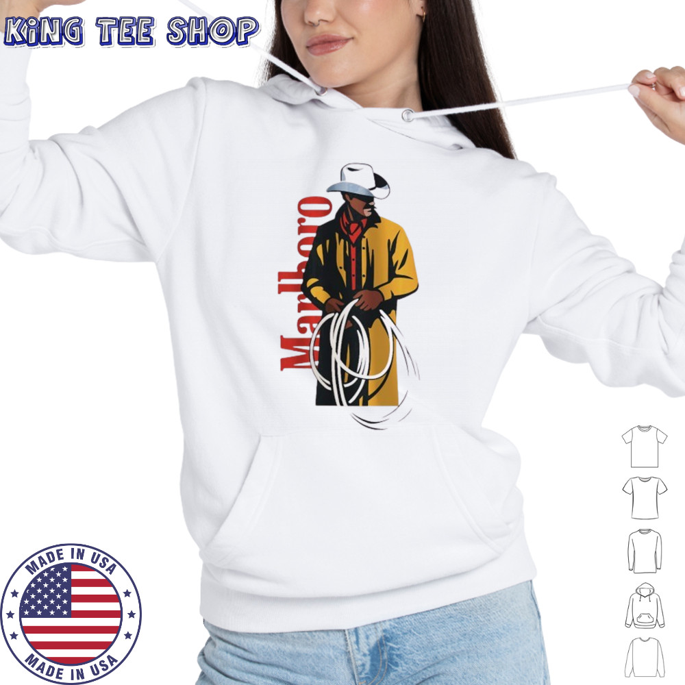 Marlboro Cowboy shirt Hoodie