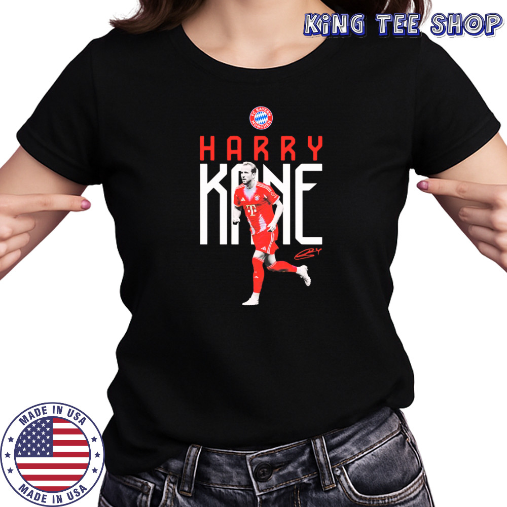 Harry Kane FC Bayern soccer signature shirt Women's T-shirt